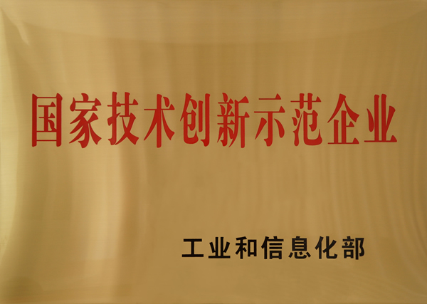 國(guó)家技術(shù)創(chuàng)新示范企業(yè)
